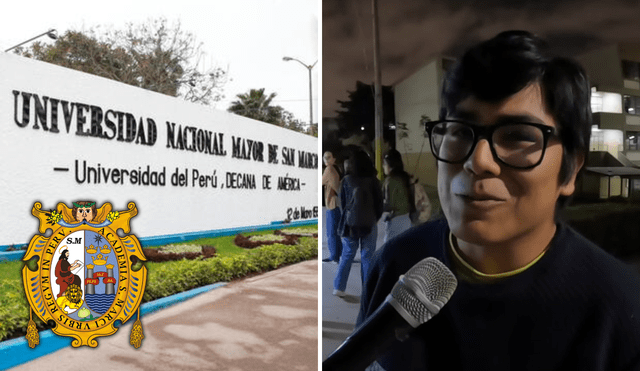 Alumnos de diferentes facultades de la UNMSM revelaron el número de examen de admisión que rindieron para ingresar. Foto: composición LR/UNMSM/YouTube