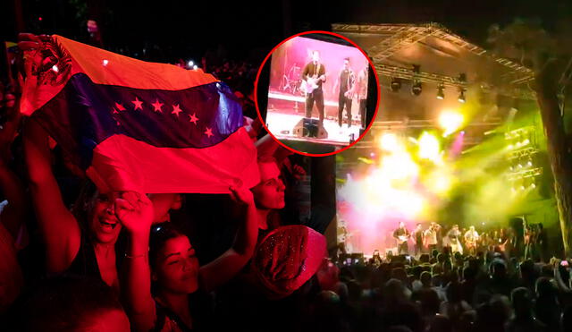 El Esequibo Fest 2023 se llevó a cabo en el parque Los Caobos, Caracas. Foto: composición LR/EFE/difusión de X