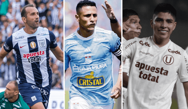 Sporting Cristal, Universitario y Alianza Lima figuran entre los mejores clubes del Perú. Foto: composición LR/La República