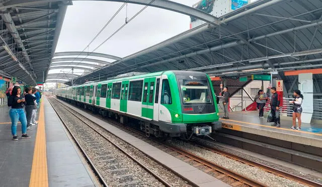 Línea 1 del Metro de Lima continúa con su servicio de forma regular. Foto: La República