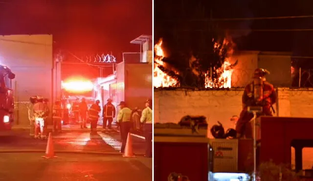 Incendio habría sido provocado por internos del centro juvenil. Foto: Composición LR/Islay en Vivo/HBA Noticias. Video: Leonela Aquino/URPI-LR