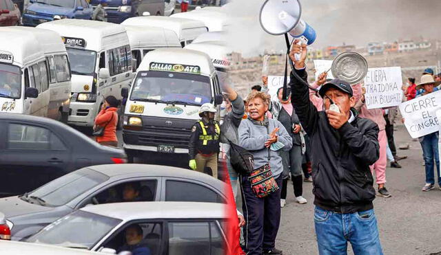 Marchas ciudadanas podrían prolongarse hasta el 9 de diciembre. Foto: Composición LR