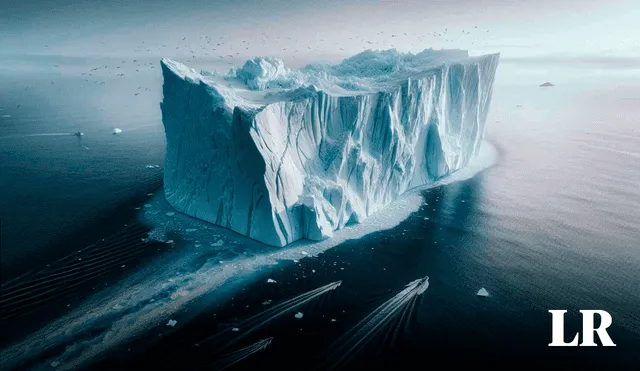 El iceberg A23a se formó tras una enorme rotura en la barrera de hielo Filchner en 1986. Foto: ts2 space/referencial