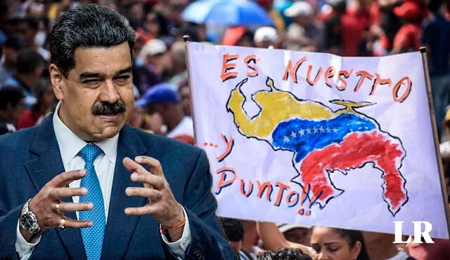 El referendo por el Esequibo es "la elección n.º 30 en los últimos 24 años", expresó Maduro. Foto: composición LR/EFE/El Universal