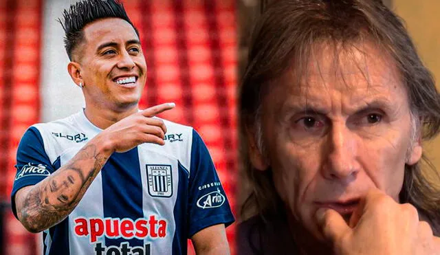 Ricardo Gareca fue el técnico que llevó a Christian Cueva a la selección peruana. Foto: composición GLR