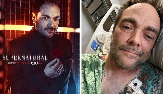 Mark Sheppard de 'Supernatural' actor y músico sufre 6 ataques cardíacos. Foto: composición LR/Instagram/Pinterest