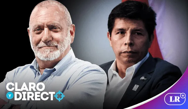 Augusto Álvarez Rodrich aseguró que Pedro Castillo intentó emular a Alberto Fujimori. Foto: composición LR/’Claro y directo’/El País