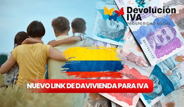 Prosperidad Social anunció el pago de la devolución del IVA por medio de Davivienda. Consulta AQUÍ como verificar si llegó tu depósito. Foto: composición LR/pixabay/Mercopress/Freepik