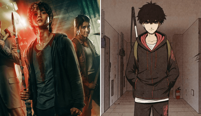 Song Kang interpreta a Cha Hyunsoo en la serie de Netflix. Foto: composición LR/Netflix/Webtoon