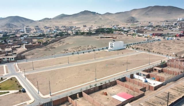 Terrenos van desde los 99,79m² hasta los 578m². Foto: Municipalidad de Lima