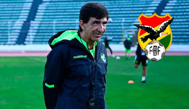 Gustavo Costas dejó el banquillo de Bolivia tras la derrota ante Paraguay. Foto: composición LR / @FBF