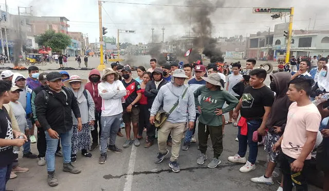 Posición. La CGTP en La Libertad mencionó que rechaza todo acto violento de protesta. Foto: La República