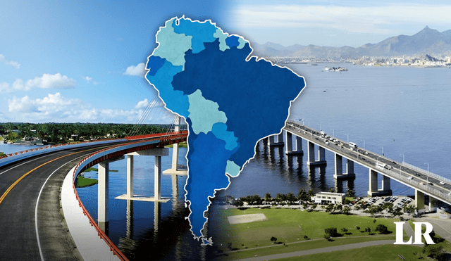 Uno de los puentes más largos de Sudamérica conecta a dos países. Foto: composición de Jazmin Ceras/La República/Civitatis