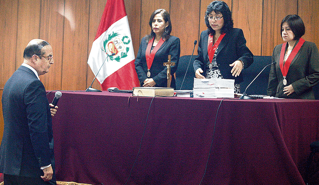 Vladimiro. El 15 de diciembre dará sus alegatos y el 22 se programó lectura de su sentencia. Foto: La República