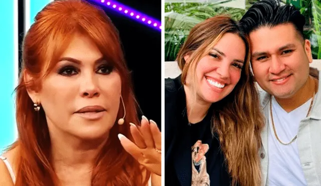 Magaly Medina señaló que espera que la hija de Jessica Newton comparta más detalles de los preparativos de su matrimonio. Foto: composición LR/ATV/Instagram/Cassandra Sánchez