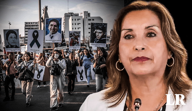 Dina Boluarte señaló que la "frágil democracia" del Perú se fue a un abismo tras el golpe de Pedro Castillo. Foto. composición LR/Fabrizio Oviedo/RPP/France24