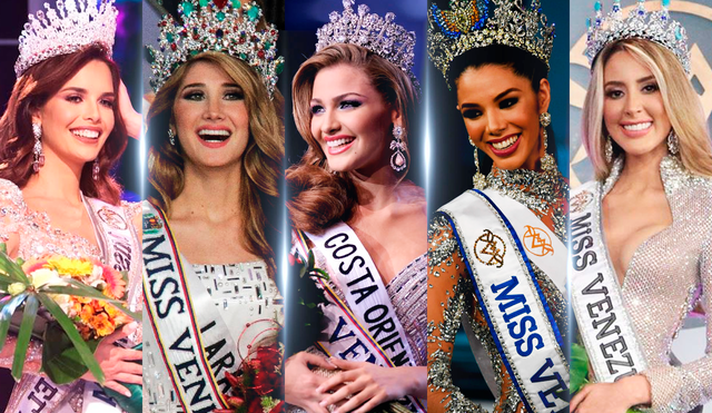Ganadoras del Miss Venezuela en los últimos 10 años. Foto: composición LR/Miss Venezuela