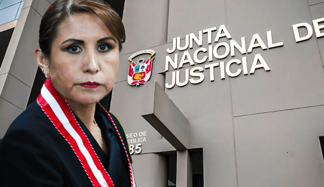 Patricia Benavides señala que la JNJ la suspendió de sus funciones sin tener pruebas. Foto: composición LR/ Canal26/IUSLatin