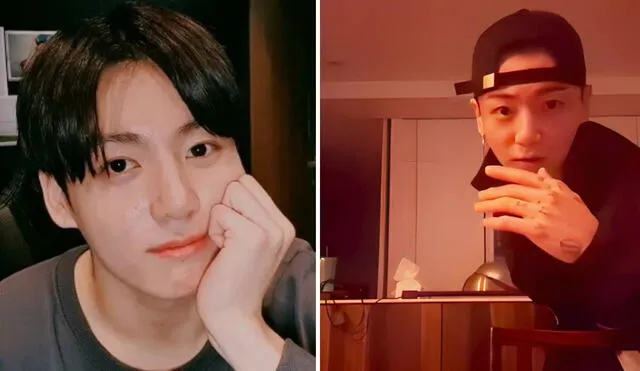 Jungkook se rapó el cabello por el servicio militar. Foto: composición LR/captura de Weverse