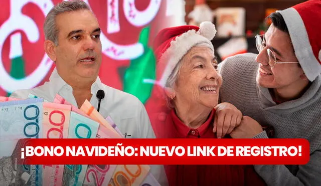 El cobro de los 1.500 pesos del Bono Navideño se confirma con la llegada de un código TuEfectivo por SMS. Foto: composición LR / Gobierno de República Dominicana / Freepik