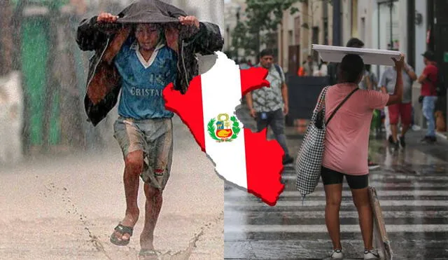 Senamhi pidió a la ciudadanía alejarse de quebradas o zonas peligrosas. Foto: composición LR/LP Derecho