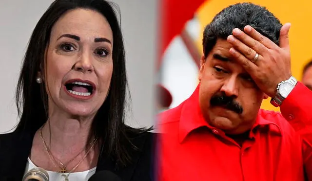 María Corina Machada hace fuerte acusación a Gobierno de Nicolás Maduro. Foto: composición LR/ Vente Venezuela