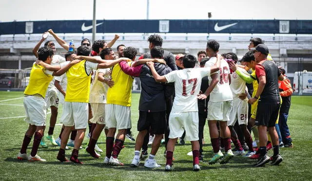 Universitario derrotó a Alianza Lima por 2-0. Foto: Divisiones Menores-Universitario