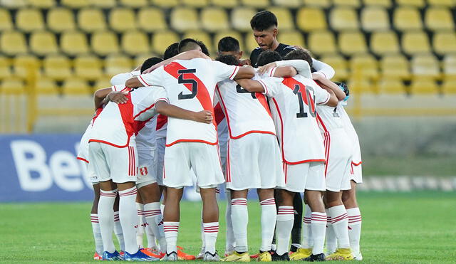 La selección peruana Sub-23 jugará en total dos amistosos contra Colombia. Foto: FPF