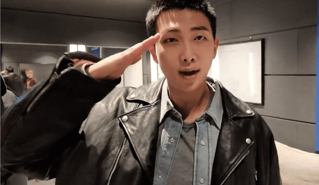 Namjoon, de BTS, tiene 29 años e ingresará al Ejército coreano. Foto: Weverse