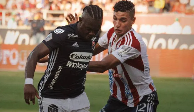 Junior y el DIM pelean por el título del fútbol colombiano. Foto: DIM