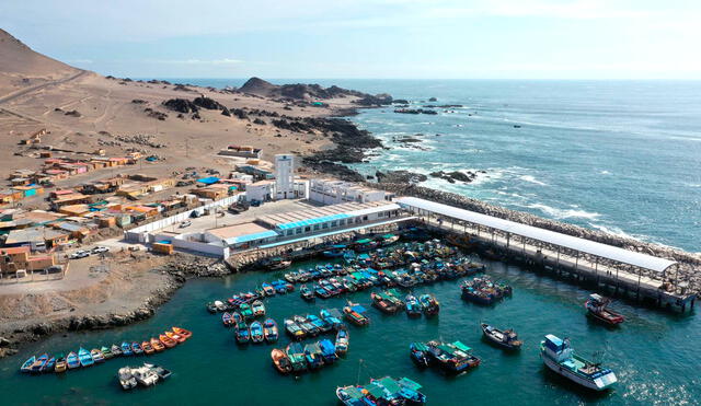 Se destinaron más de S/17 millones en el mejoramiento de los servicios del desembarcadero pesquero artesanal del distrito de Chancay en Lima. Foto: Perú Construye