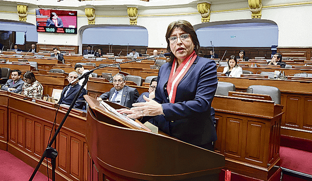 Retorno. Delia Espinoza podría renunciar al JNE. Foto: difusión