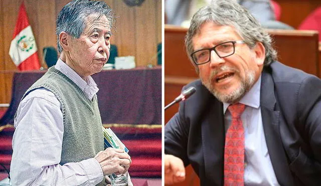 Alberto Fujimori y Monteagudo. Foto: composición La República