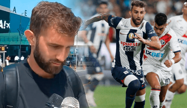 Gino Peruzzi llegó a Alianza Lima en el 2022 tras su paso por San Lorenzo. Foto: composición LR/Willax/Liga 1