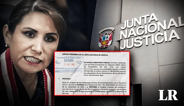 Patricia Benavides señala que no está siendo investigada por el presunto delito de organización criminal. Foto: composición LR/ Fabrizio Oviedo/RPP/ IUSLatin