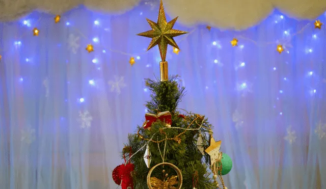 Estrella de Navidad debe colocarse en una fecha especial, según la tradición. Foto: Canva