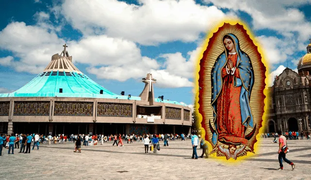 La Basílica de Guadalupe congregará a miles de personas este lunes 11 de diciembre. Foto: composición LR