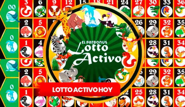 Resultados Lotto Activo EN VIVO animalitos ganadores de HOY 12