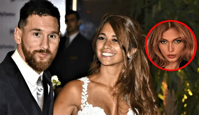 Messi habría enviado unos mensajes a una modelo brasileña estando casado. Foto: composición LR/Getty Images/Difusión