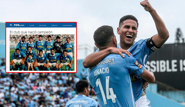 La importancia de Sporting Cristal, como club de fútbol, ha trascendido las fronteras peruanas. Foto: composición de LR/captura de FIFA