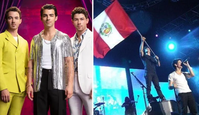 Los Jonas Brothers llegaron a nuestro país en el 2009 en su mayor momento de fama. Foto: composición LR/Jonas Brotehrs/Instagram/Move Concerts/Facebook