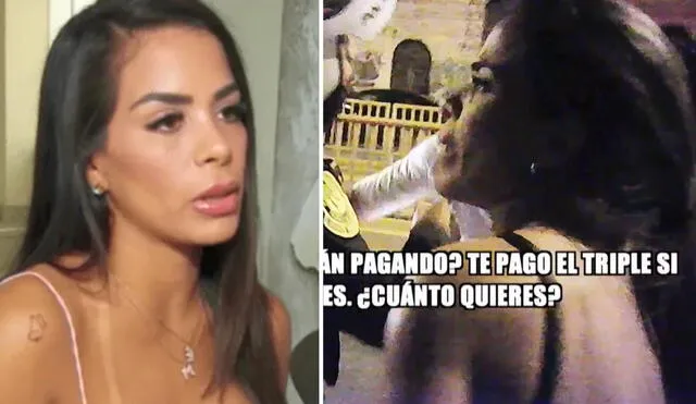 Amigos de Vanessa López habrían agredido físicamente al equipo de 'Magaly TV, La Firme'. Foto: Composición LR/Captura ATV