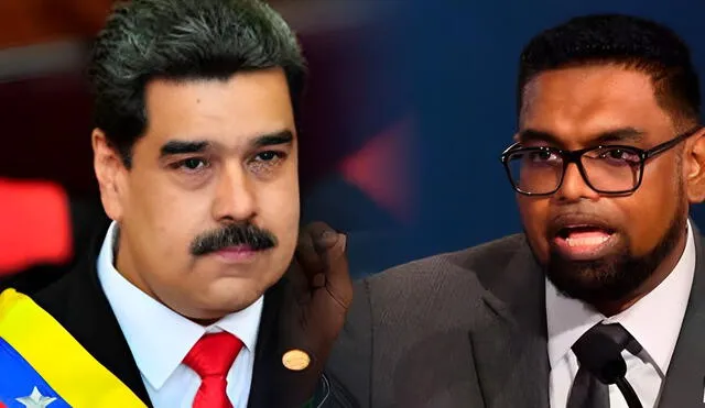 Nicolás Maduro y el presidente de Guyana han accedido a iniciar el diálogo. Foto: composición LR/Twitter.