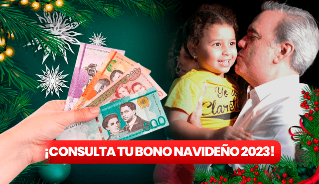 El Bono Navideño beneficiará principalmente a las familias dominicanas más vulnerables, seleccionadas según los parámetros del Siuben. Foto: composición LR/Gobierno de República Dominicana/Vecteezy/PNGwin