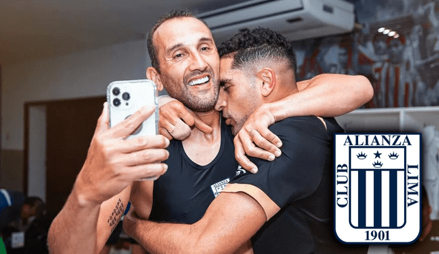 Hernán Barcos y Pablo Sabbag son los goleadores de Alianza Lima en el 2023. Foto: composición GLR