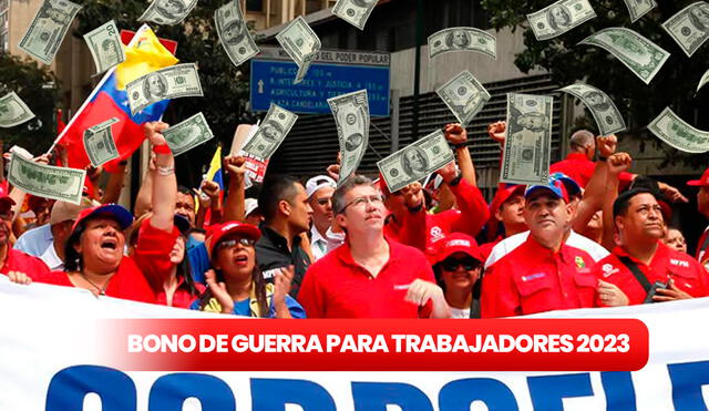 Los trabajadores públicos activos son los primeros que perciben el pago del Bono de Guerra cada mes. Foto: composición LR/Maduradas