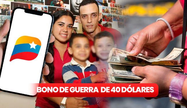 Conoce más sobre el Bono Patria con el que el Gobierno de Nicolás Maduro entrega US$40. Foto: composición LR/Patria.