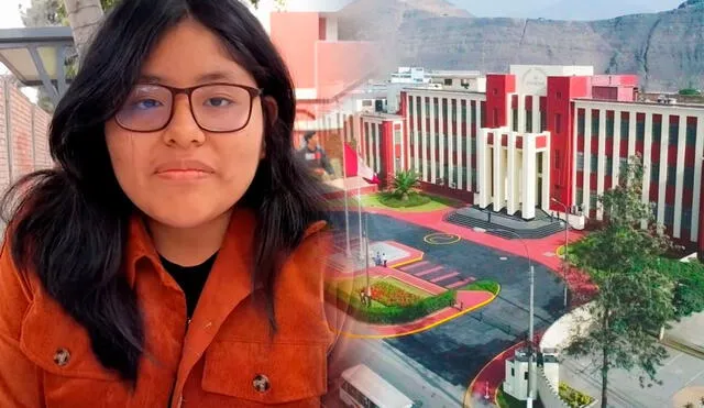 La estudiante ingresó este año a la carrera de Ingeniería Civil en la UNI. Foto: composición LR/captura YouTube/UNI