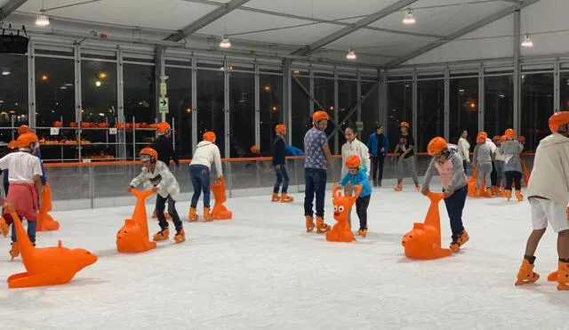 Los fines de semana The Ice Experience atiende hasta las 11.00 p. m.Foto: The Ice Experience