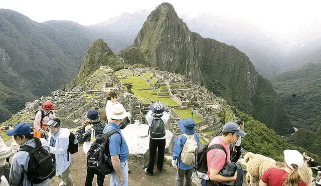 Turismo. Machu Picchu recibió este año menos turistas de lo esperado. A partir de enero del 2024, el aforo se elevará a 4.500. Foto: difusión